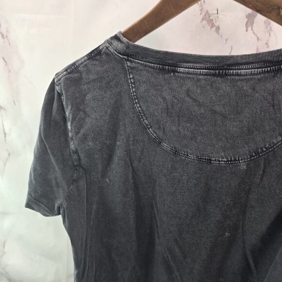 Anthropologie T Shirt Womens Medium Gray Boxy Crew Novia Jonatan Possibilities - Picture 6 of 9